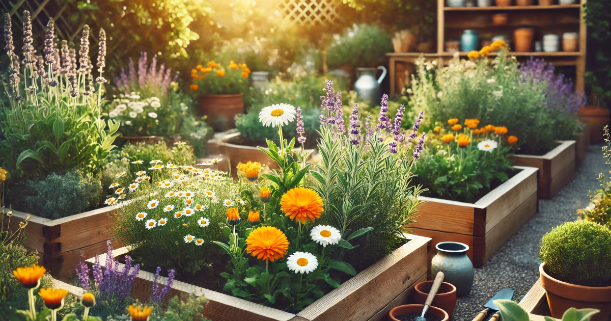 Beliebte Heilpflanzen im Garten: Kamille, Ringelblume und Co. – Die besten natürlichen Helfer für Gesundheit und Wohlbefinden