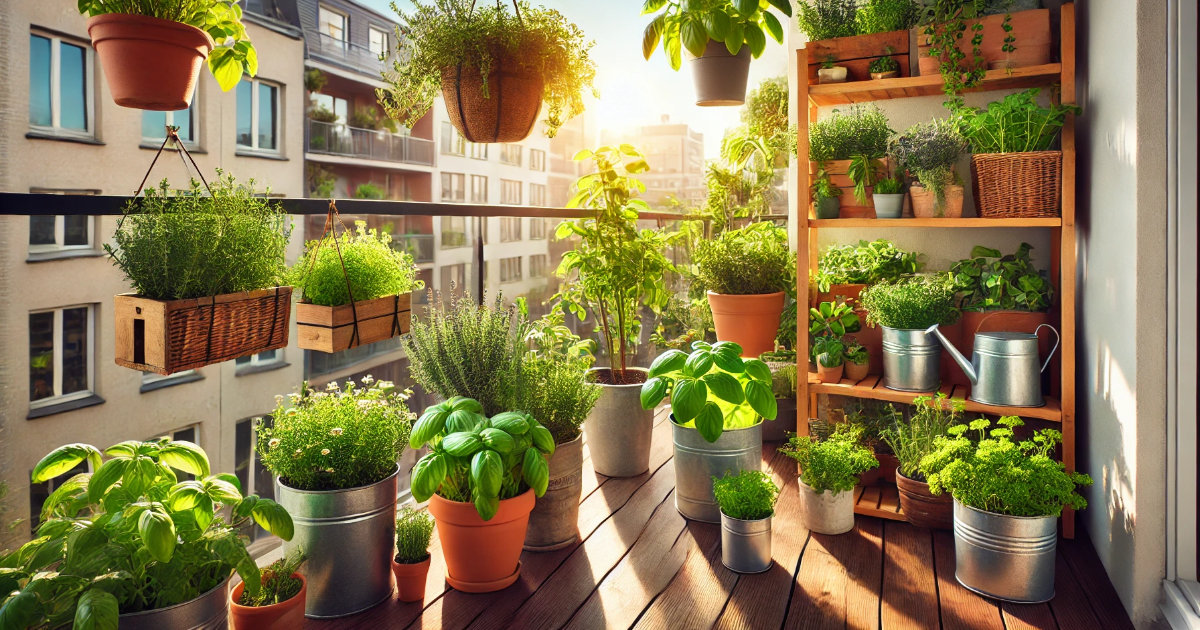 Kräuter auf dem Balkon: Kleine Räume optimal nutzen – So gedeihen frische Kräuter auch in der Stadt