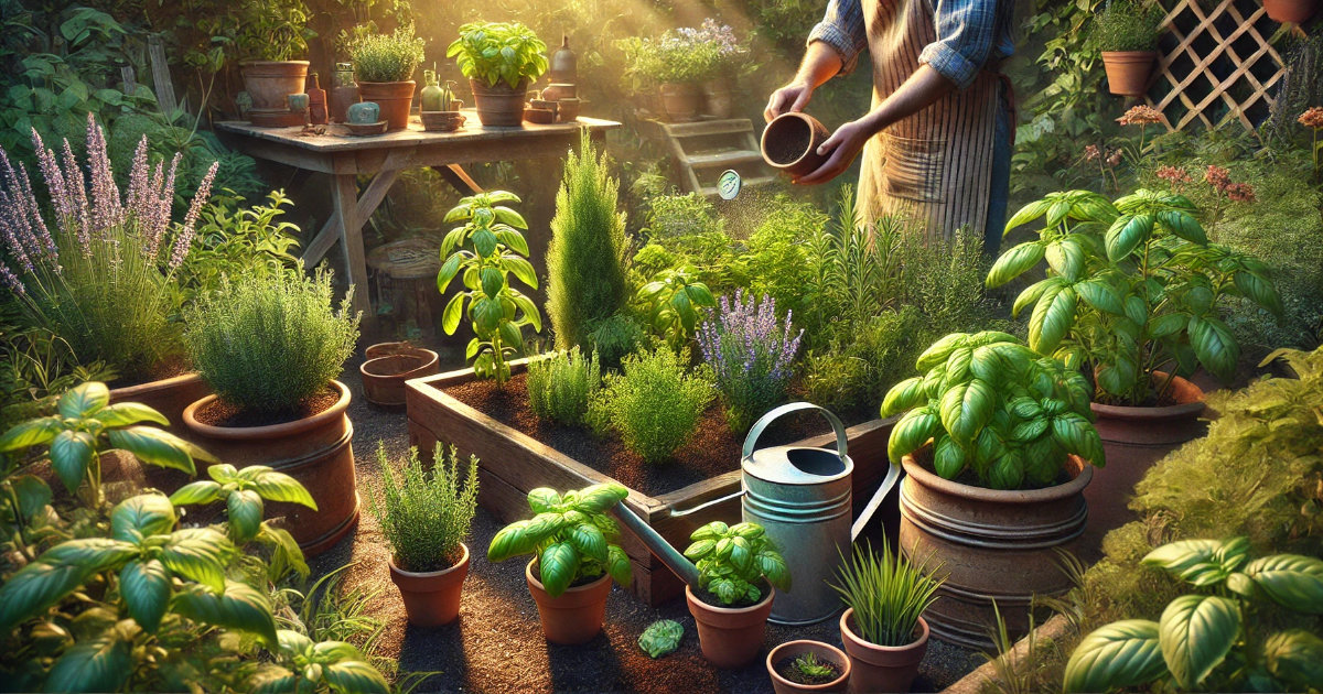 Das richtige Düngen von Kräutern im Garten: So versorgst du deine Pflanzen optimal