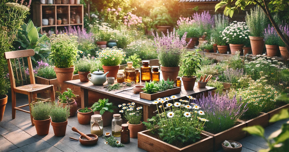 Heilkräuter für die Hausapotheke: Anbau und Verwendung – Natürliche Helfer für Gesundheit und Wohlbefinden