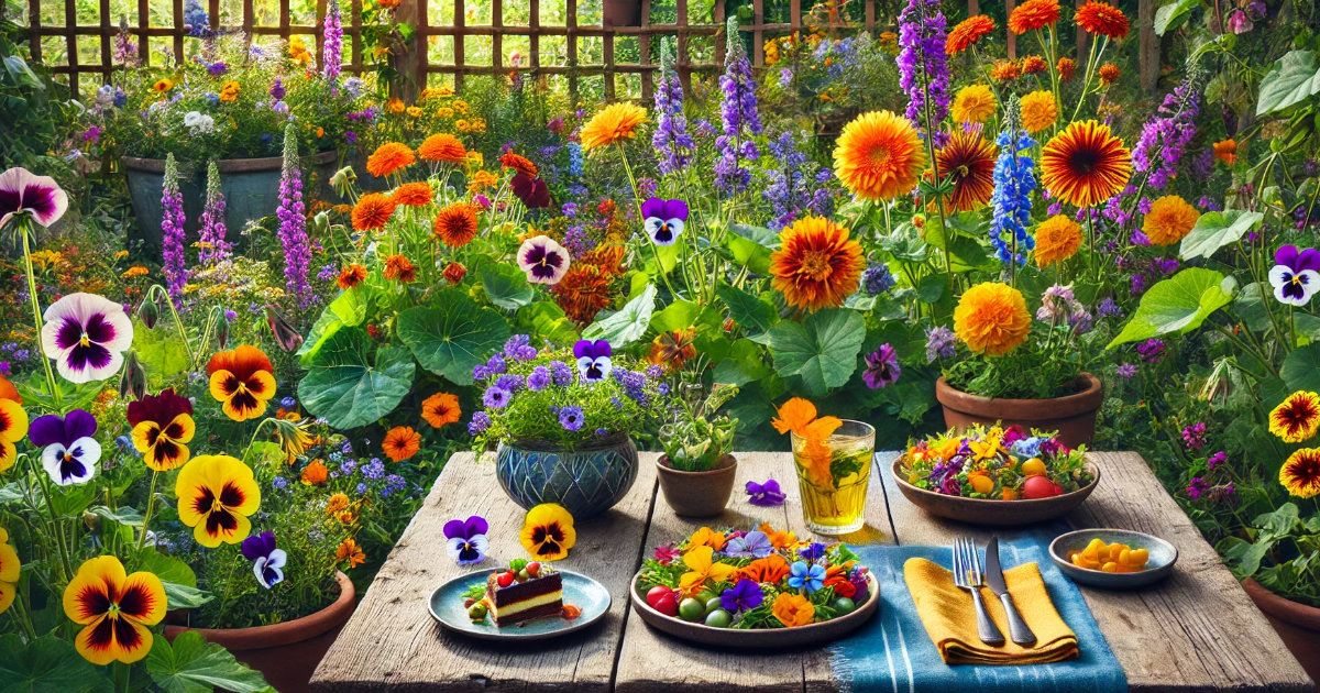 Essbare Blüten: Dekoration und Geschmack aus dem Garten – So bringen Blüten Farbe und Aromen in deine Küche